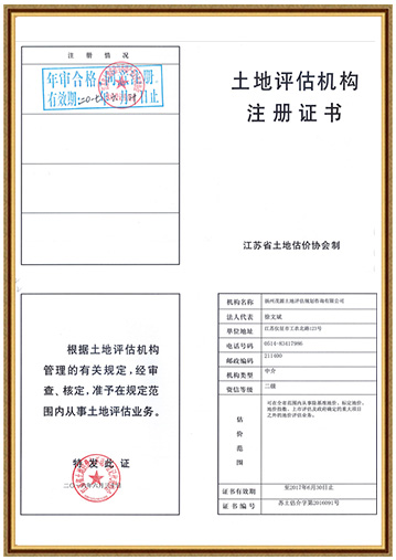 土地评估资质